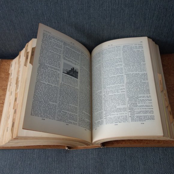 1957 Webster's Encyclopedic Dictionary of the English Language - Picture 8 of 16